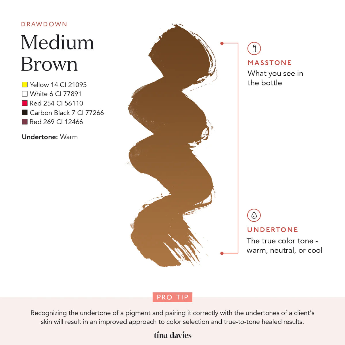 Perma blend x Tina Davis Medium Brown