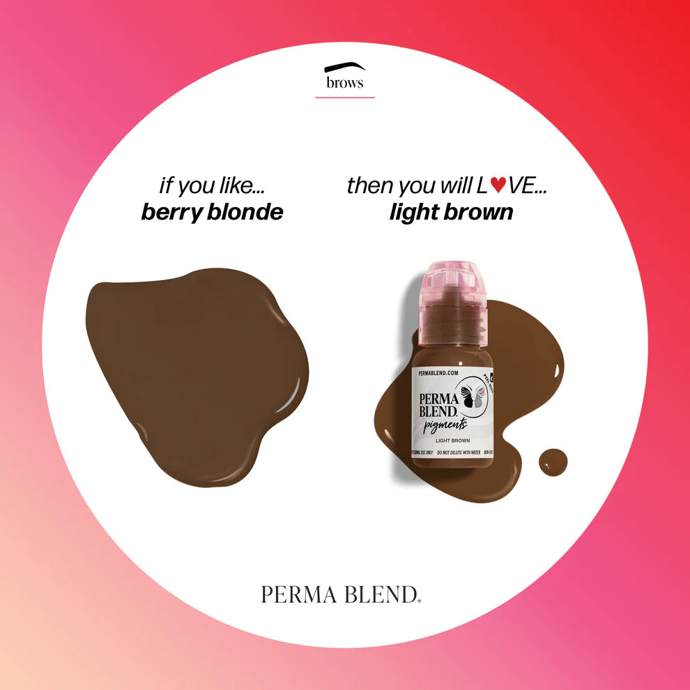 LIGTH BROWN BY: PERMABLEND