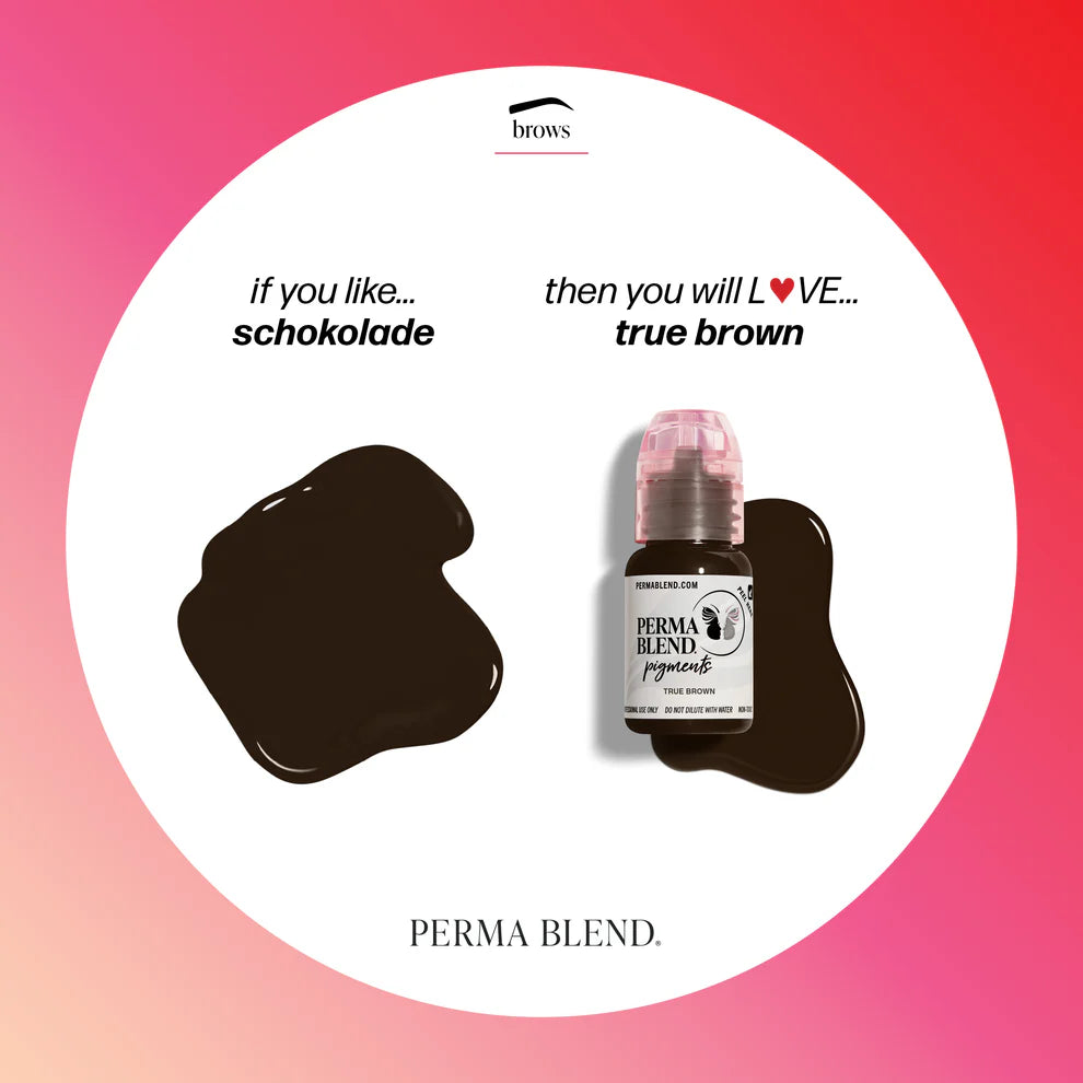 TRUE BROWN BY:PERMABLEND