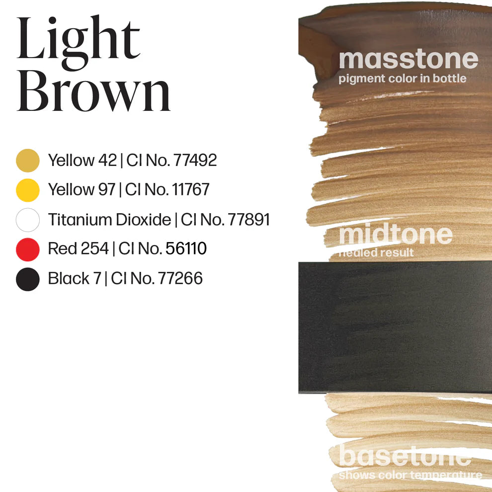 LIGTH BROWN BY: PERMABLEND