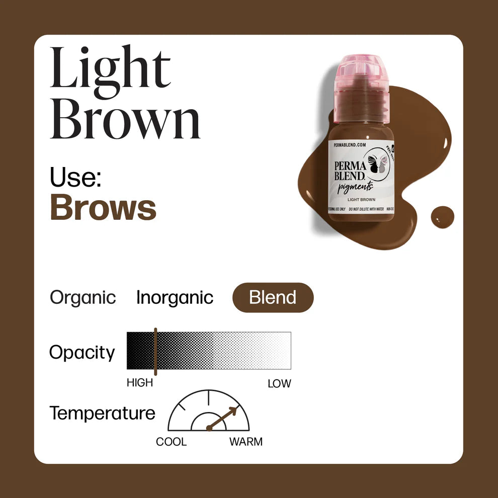 LIGTH BROWN BY: PERMABLEND