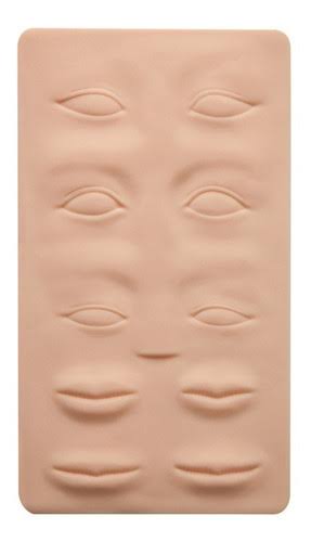 Latex piel para practica, ojos, labios y ceja