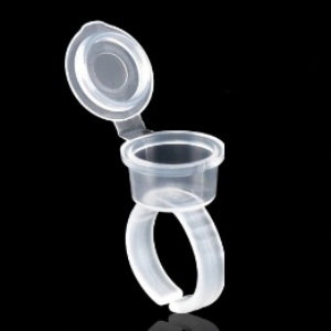 20 Anillos con Tapa para pigmento