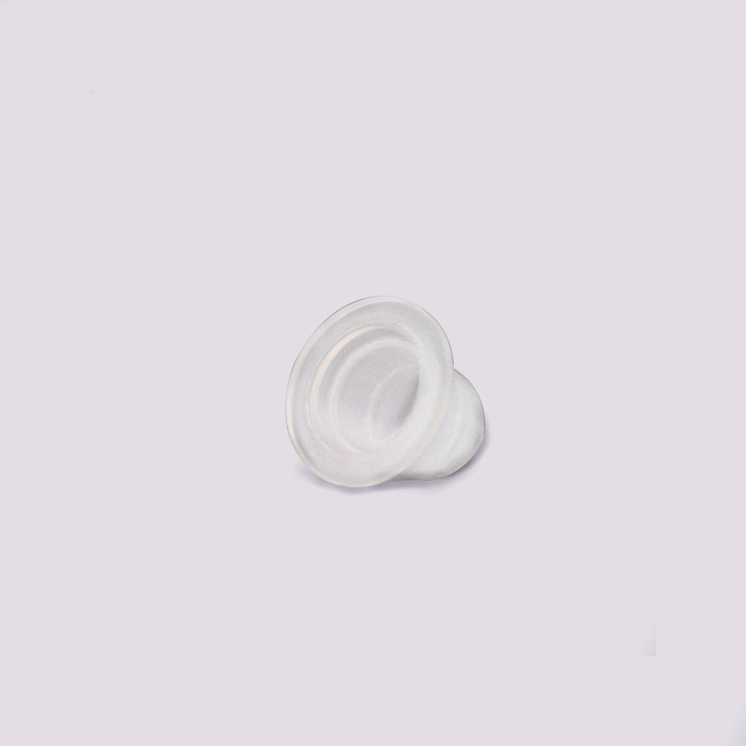 Caps curvos de silicón para pigmentos