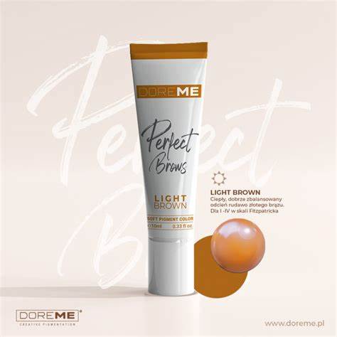 LIGHT BROWN DOREME PERFECT BROWS 10ML