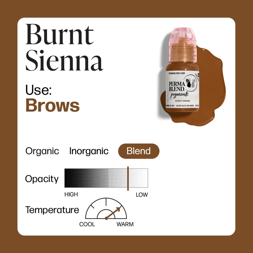 Burnt Sienna 15 ml Perma Blend