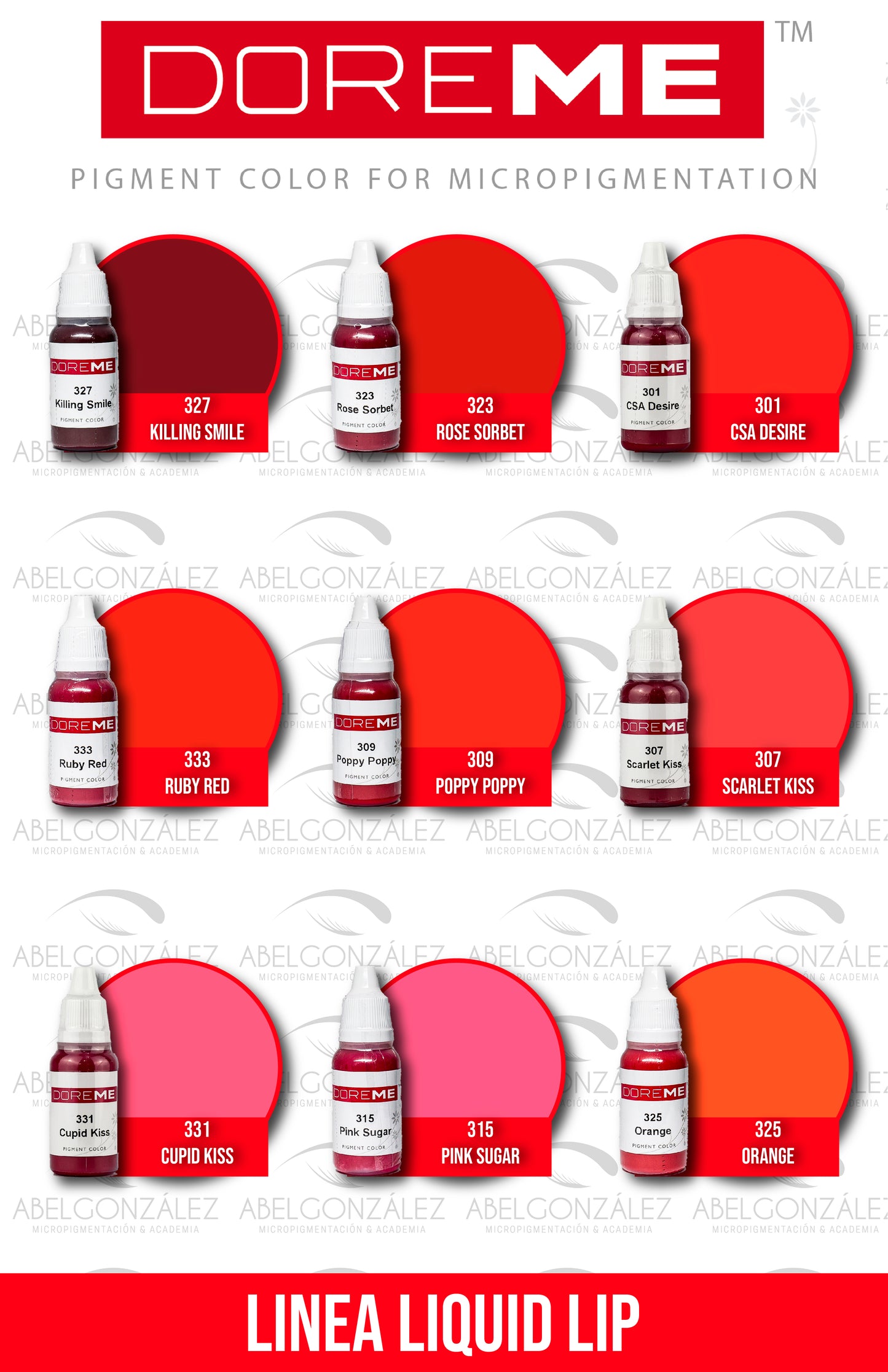 DOREME Liquid Ruby Red